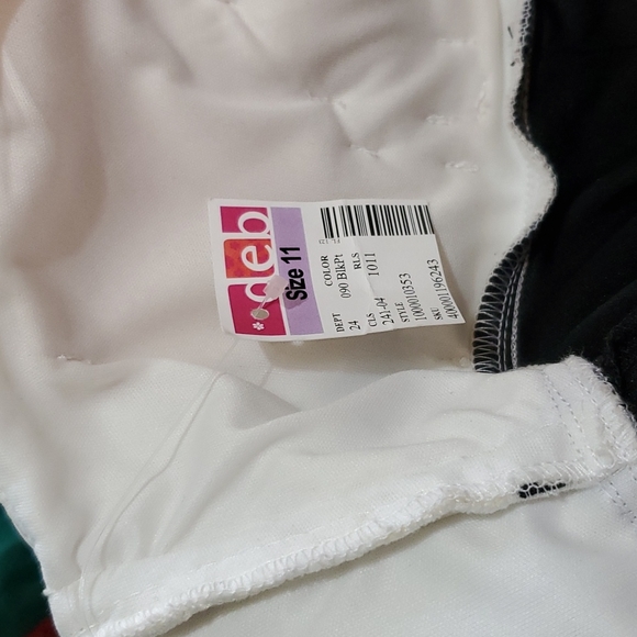 NWT - City Triangles Black/Offwhite Short Strapless Formal - Size 11 - Picture 12 of 13